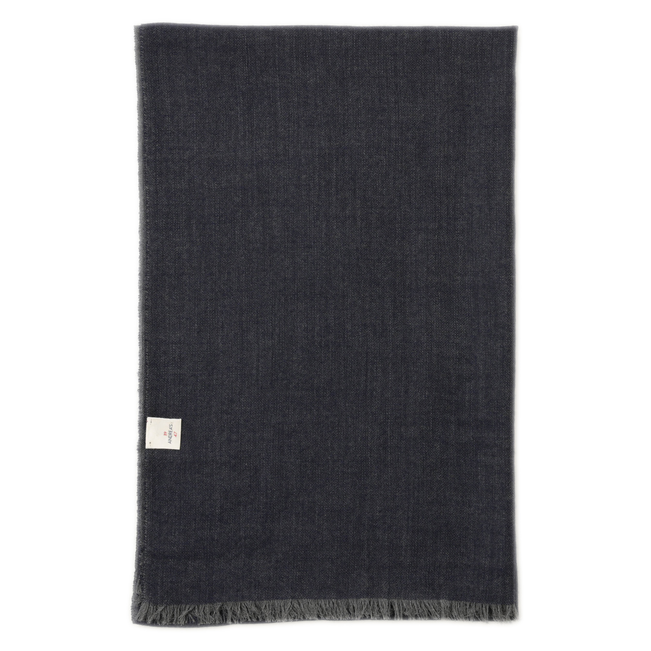 19 ANDREA'S 47 アンドレアズ 1947 ストール カシミヤ 大判 2トーン